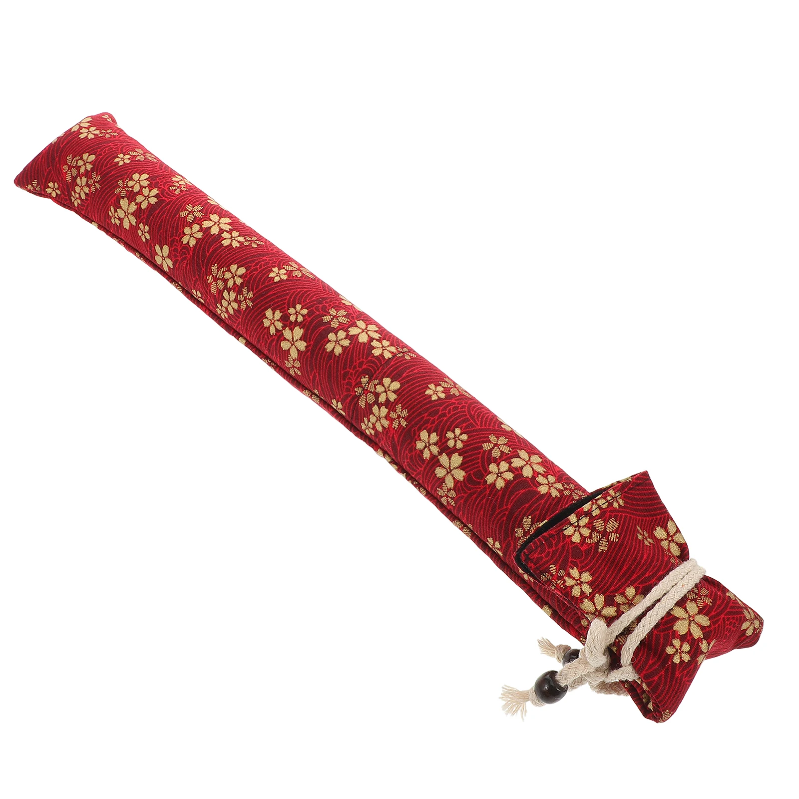 

Drum Stick Bag Durable Double Layer Portable Storage Case Lightweight Blooming Prosperity Design Percussion Accessories