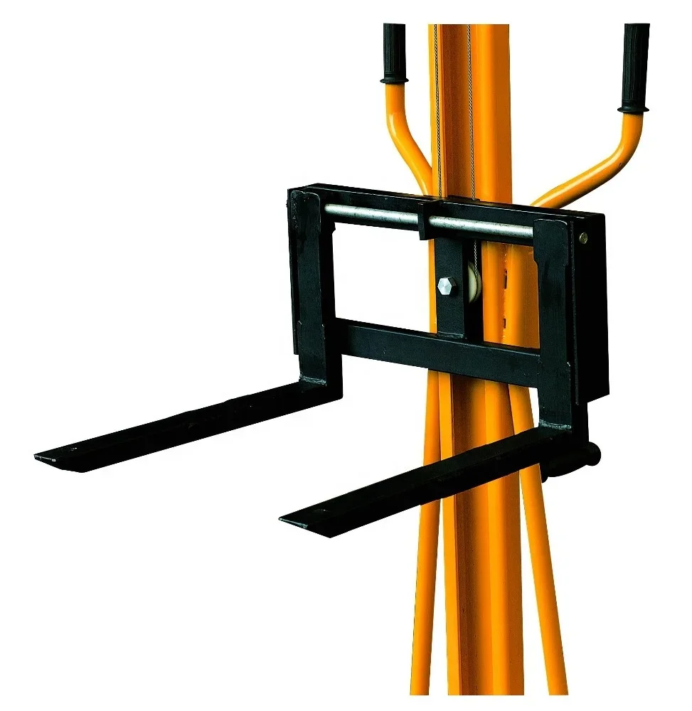 Light Capacity MF-A series Type Fork Lift Mini Winch Stacker