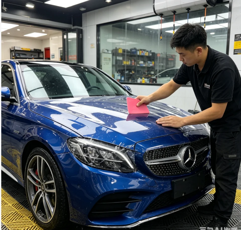 5/10/20PCS Pink Foil Squeegee Hard Card Squeegee Scraper Label and Sticker Remover Tint Car Vinyl Film Wrap Tool Car Accessories