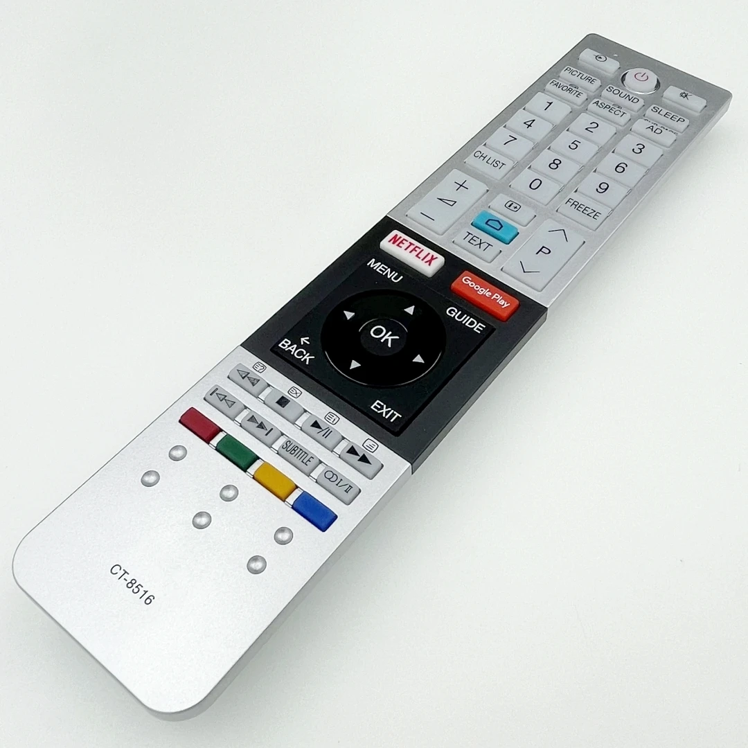 Remote Control CT-8516 CT8516 Suitable For TOSHIBA Smart TV, Compatible With CT-8536 CT-8517 CT8521 CT-8533 -Brand New
