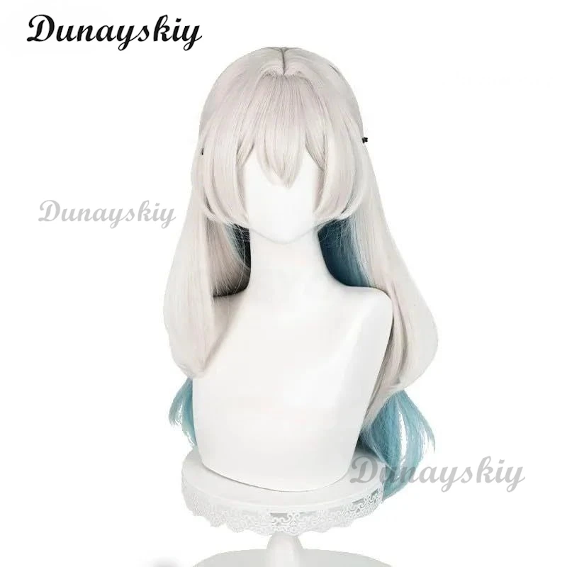 Game Honkai Star Rail Firefly Cosplay Firefly Maid Dress Wig Headwear Lolita Costume Women Girls Halloween Cosplay Customized