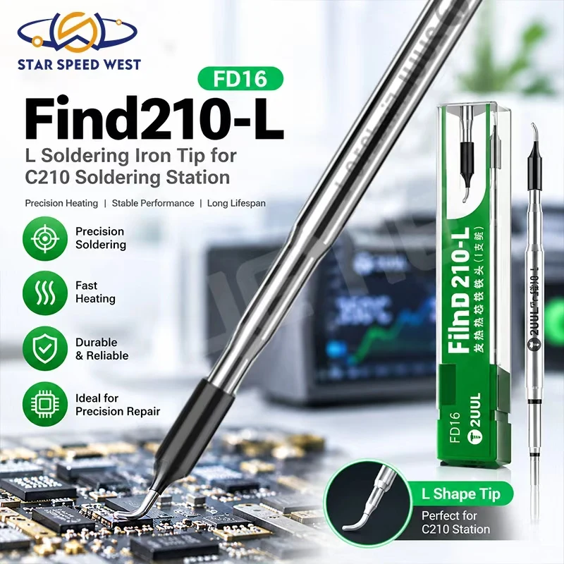 2UUL FD16 Find210-L Soldering  - C210 Precision Soldering Station review and price