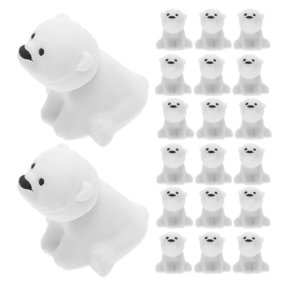 Imagem -03 - dos Desenhos Animados Urso Polar Borracha Criança Jigsaw Escrita Lápis Borrachas Correção de Erros 300x270x260cm Animal para Crianças Bonito 40 Peças