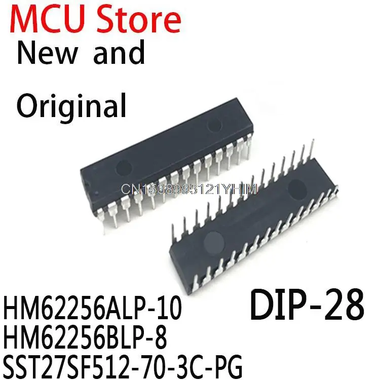 Dip28 HM62256LP-10 hm62256 hm62256alp hm62256a 62256 dip-28 sst27sf512 HM62256ALP-10 SST27SF512-70-3C-PG, 10個