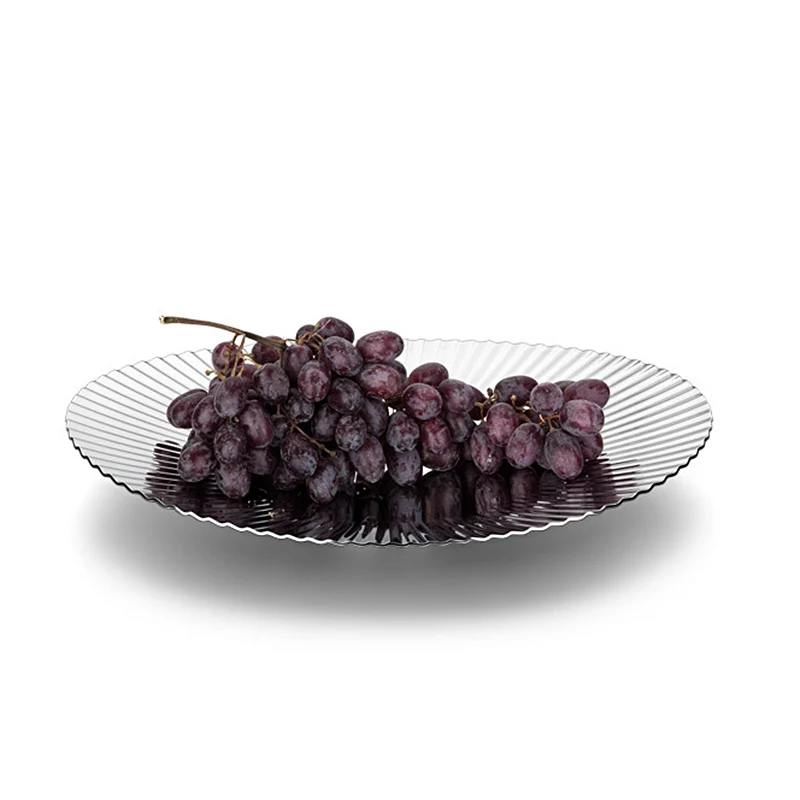 Nordic Luxury Stainless Steel Serving Tray Dish Dining Snack Fruit Plate Kitchen Food Candy Dessert  Dried Fruit Storage Bowl view 2