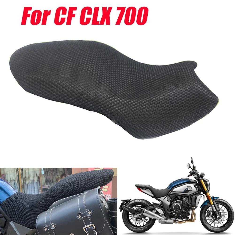 

3D Breathable Mesh Seat Cover Protector Insulation Seat Cushion Cover For CFMOTO CL-X CLX 700 CLX700