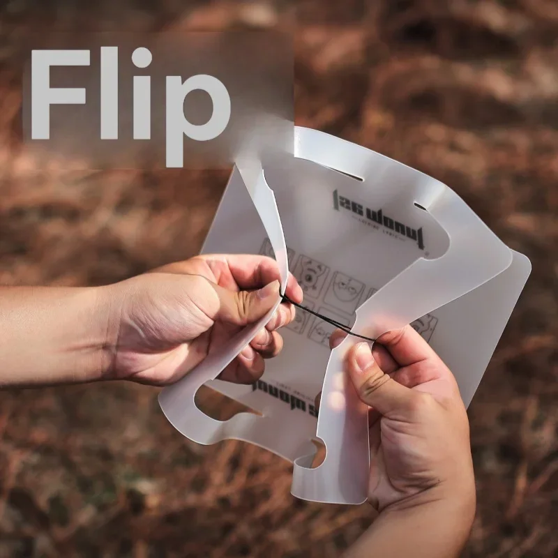 

Portable Camping Folding Table Ultra-light PP Material – High Temp Resistant, Food Grade Cutting Board & Small Dining Table