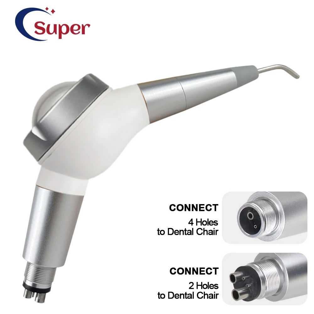 

Стоматологический воздушный полировщик Air Prophy Mate, воздушный полировальный наконечник, воздушный поток, отбеливание зубов, очистка, воздушный водный шлифовальный пистолет, 2/4 отверстия