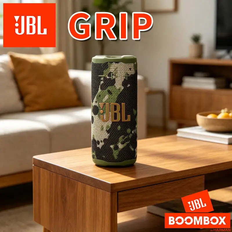 

Brand New JBL Grip Mini Trendy Fashion Speaker Multiple Classic Colors Match Daily Different Dressing Styles Speaker