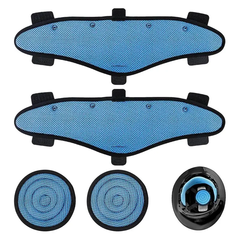 Y43A-Hard Hat Top Pads And Sweatbands For Safety Helmet,Washable Hard Hat Cooling Liner Accessories Set,Suspension Sweat Band