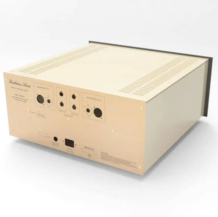 FM711MK2 المرحلة الخلفية النقية 250 واط 8 أوم HIFI مكبر للصوت مكبر كهربائي لتقوم بها بنفسك الهيكل