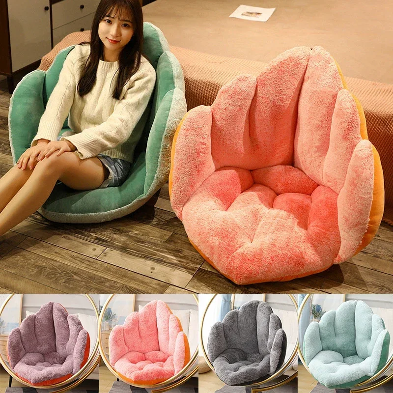 Lovely Angel Wings Shaped Plush Pillow Stuffed Soft Cartoon Sofa Chair Surround Cushion Cute Room Decor for Girls Floor Cushion