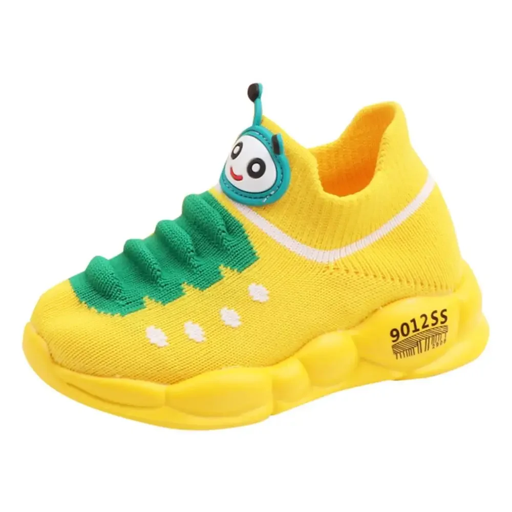 Baby Running Sneakers Unisex Girls Boys Sport Stretch Mesh Shoes Cartoon Infant Kids Fashion Comfort tenis infantil menino