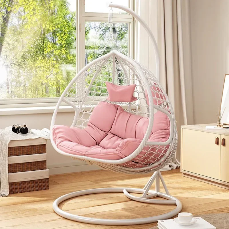 Women Minimalistic Hanging Chair Lounge Indoor Garden Outdoor Hanging Chair Swing Hammock Chaise Suspendu Chair Furniture