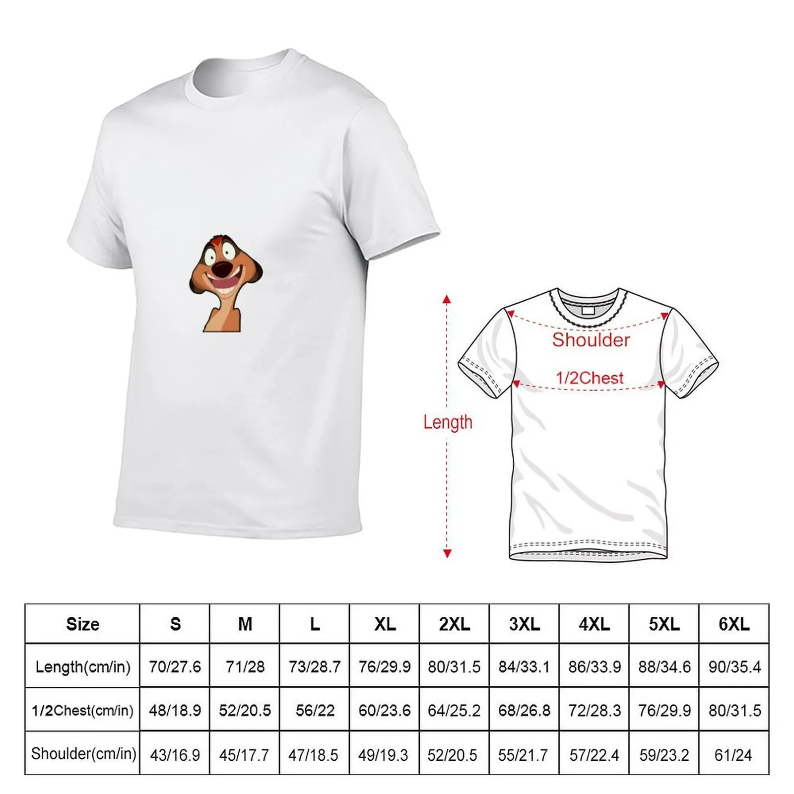 timon T-Shirt black cotton t-shirt plain for man package man graphic t shirt t shirt man luxury