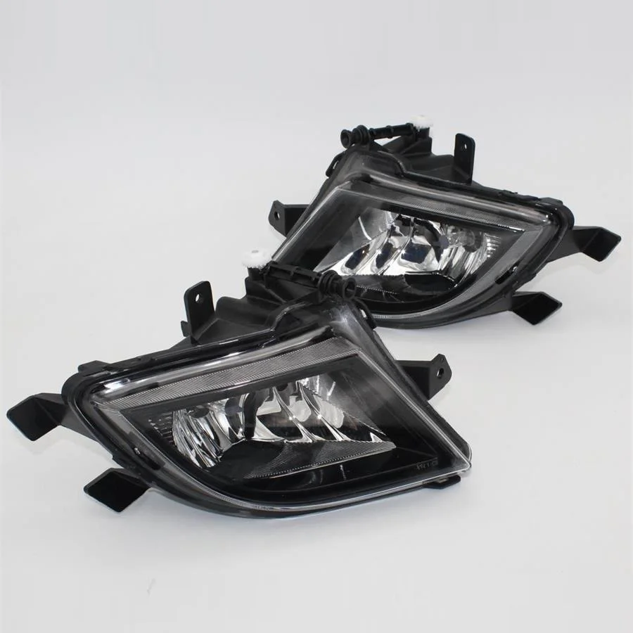 For VW Jetta MK6 2015 2016 2017 2018 Car-Styling New Front Bumper Fog Light Fog Lamp + Wire + Switch Or Light Grille Cover Kit