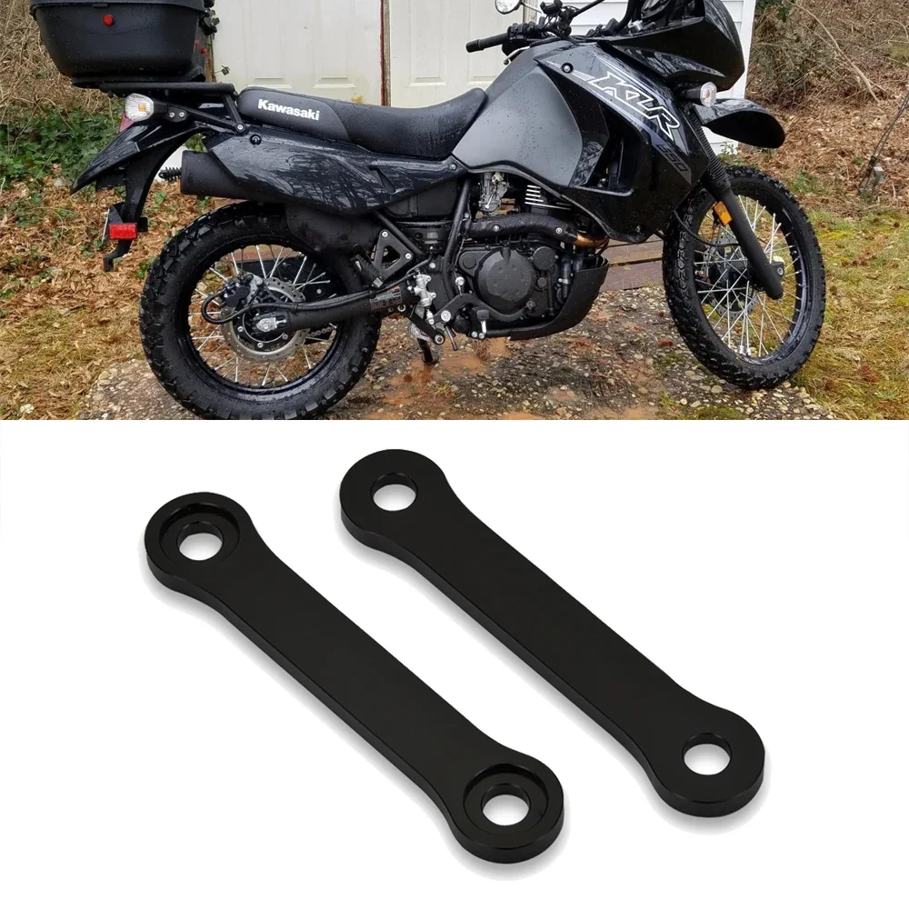 

For Kawasaki 2008-2018 KLR 650 Motorbike 2" Rear Lowering Link Drop Kit Heavy-duty Steel Motorcycle Accessories