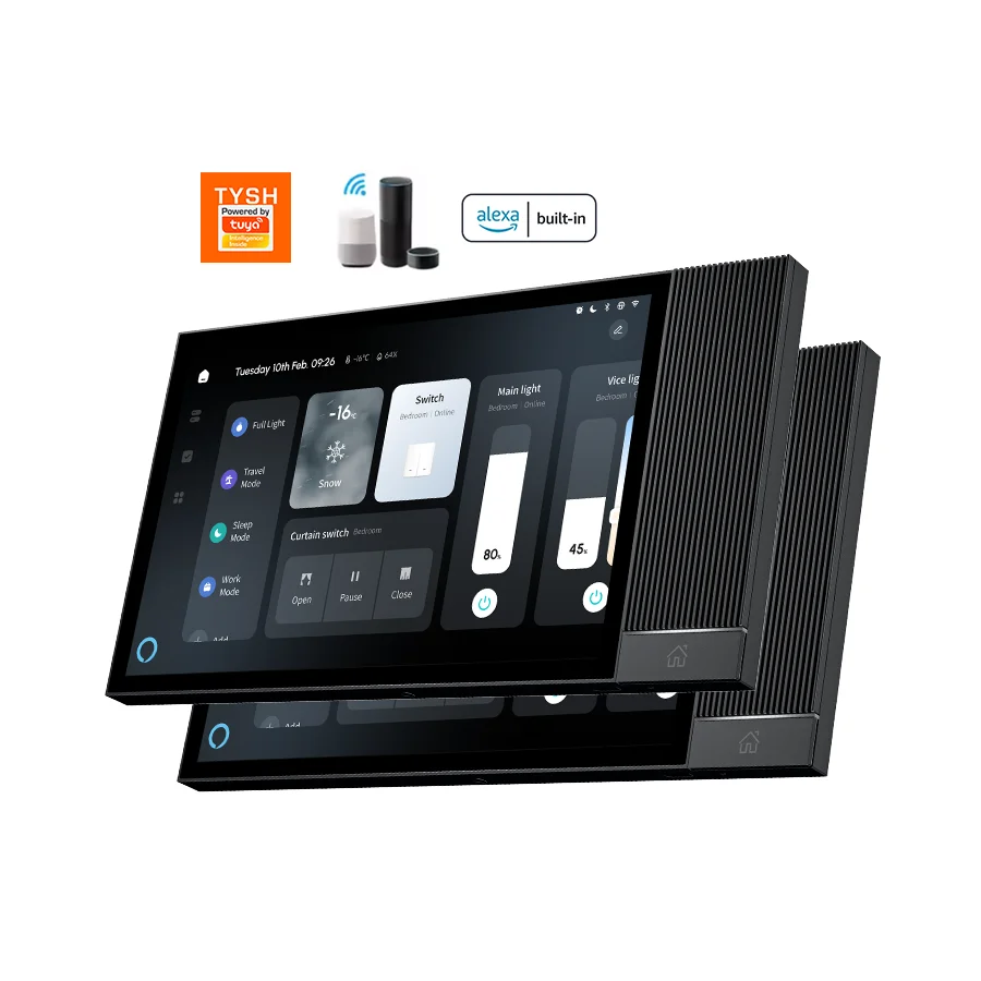 

TYSH All-in-one Smart Home System 8-inch Tuya Control Panel With Multi-function Hub Support Google Home