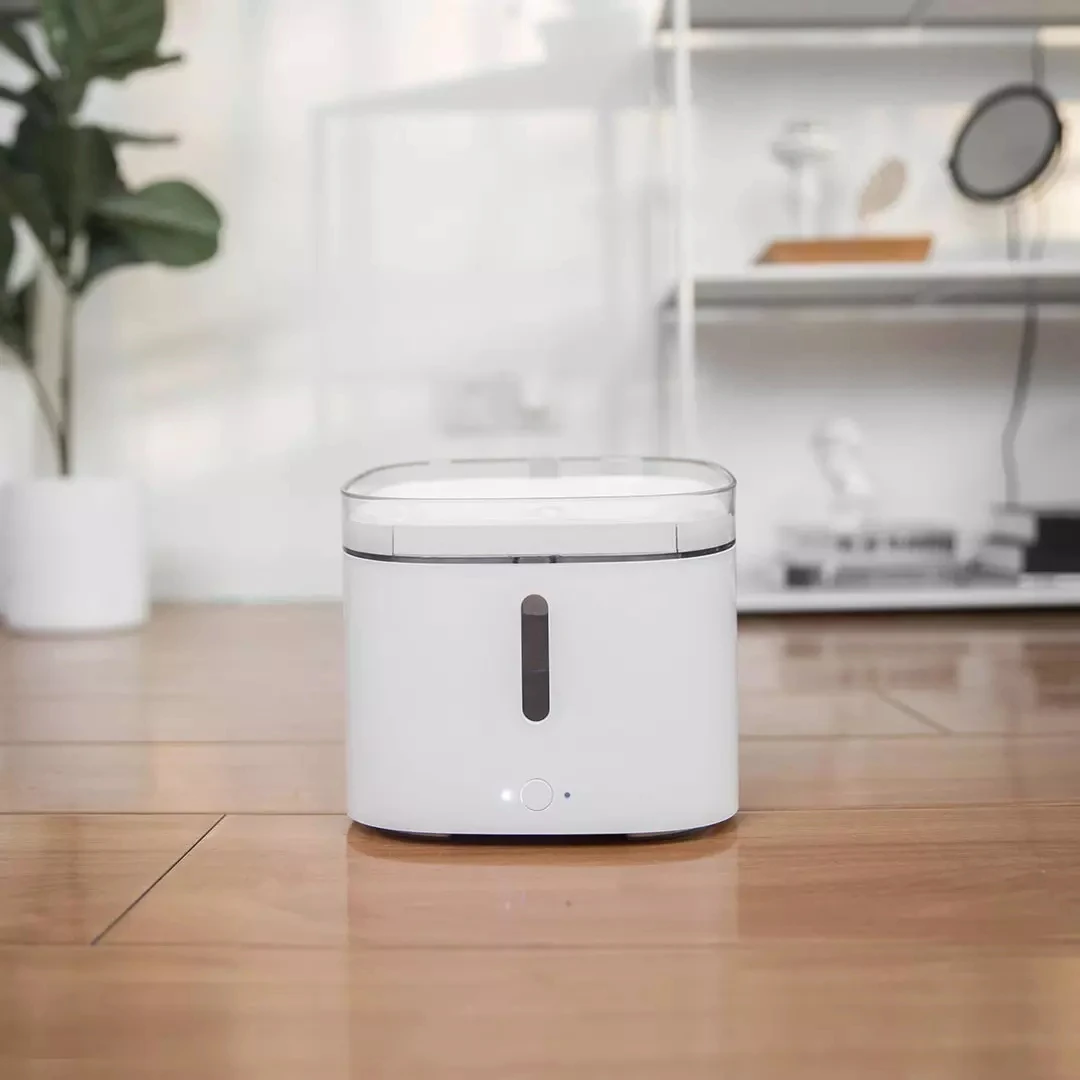 Imagem -04 - Xiaomi-mijia Dispensador de Água Automático para Animais de Estimação Dispensador Inteligente Alimentador de Bebidas Mudo Tigela para Cão e Gato Mijia App Xiaomi Mijia