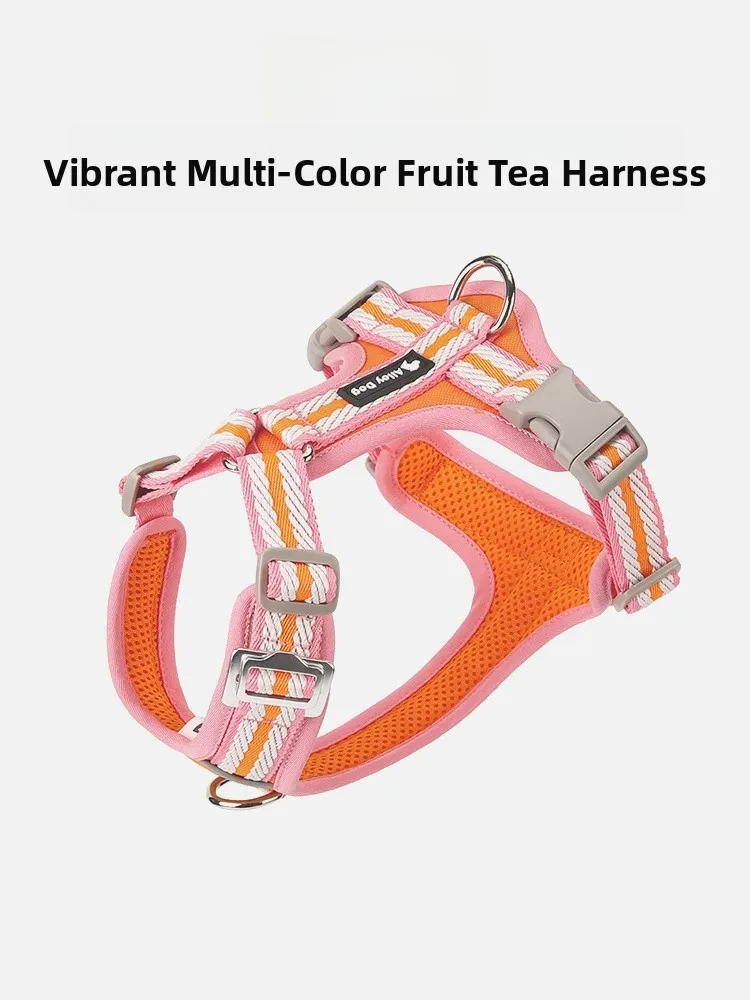 

AlloyDog Dog Lea Lightweight Breathable Pet Travel Harn for Small to Medium Dogs Work pe Durable Non-Extensible