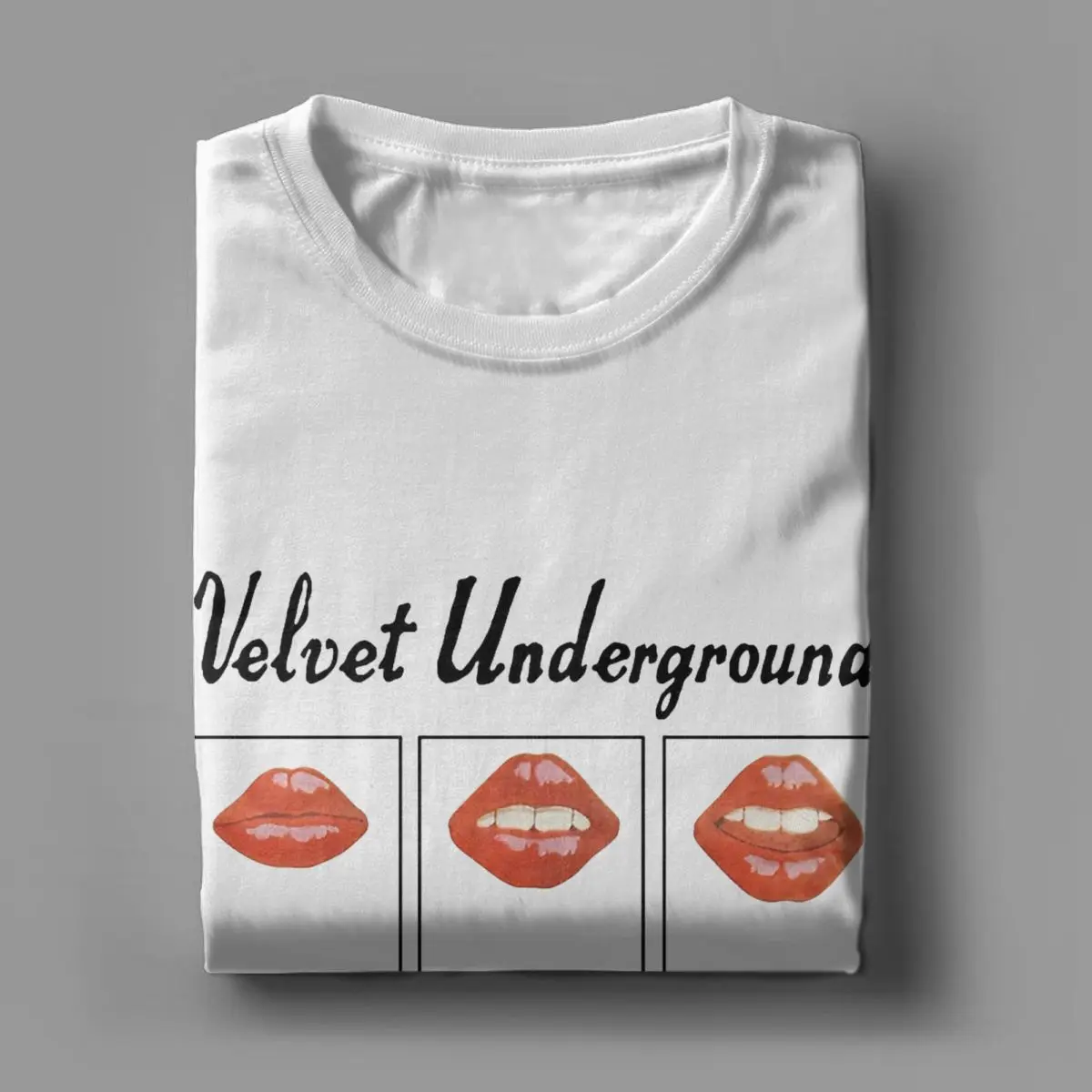 The Velvet Underground Rock Band T Shirts for Men Pure Cotton Vintage T-Shirt Crew Neck Tees Short Sleeve Tops New Arrival