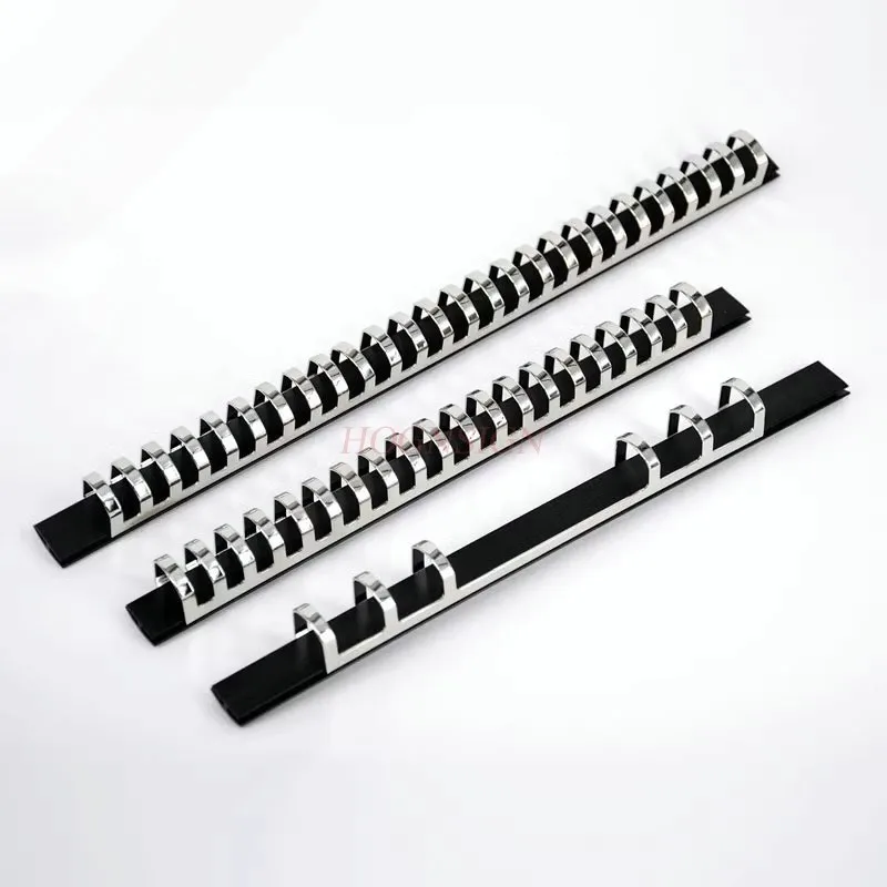 Four season sliding clip 6-hole 20 hole clip loose leaf metal plastic bottom accessory