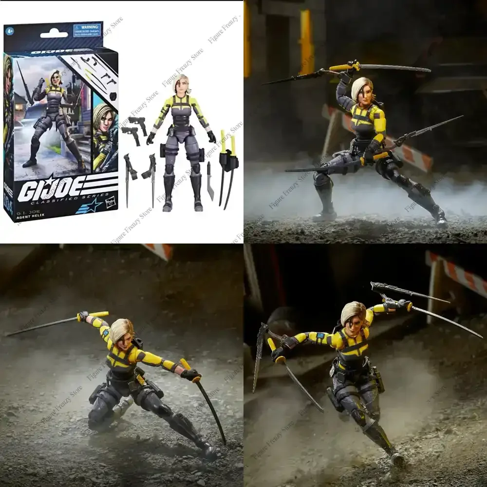 

Special Offer In Stock for Hasbro G.I. Joe Classified Series Agent Helix 6-Inch Collectible Action Figure with 8 Accessories