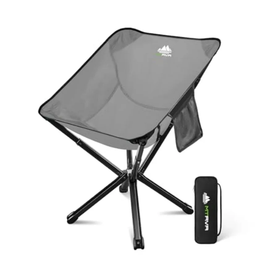 

Lightweight Folding Camping Chair — Compact One-Piece Design Quick Setup Stable Aluminum Frame Portable Chair for Travel Hiking
