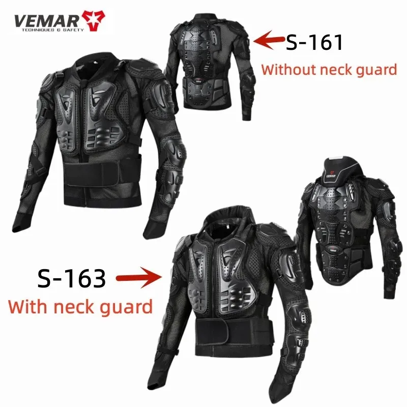 

Motorcycle Men Armor Vest Neck Guard Ridin Racing Body Protective Motorbike Jacket Protector Moto Equipment Clothing Knight Gear