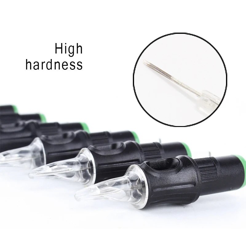 5/10 PCS Tattoo Needle Cartridge Makeup Needles Tip Piercing Replacement Kit Eyebrow Eyeliner Lip Microblading Tattoo Machine