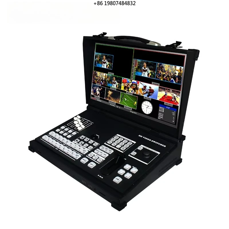 Switcher 10-channel Multi-function Switcher  Live Streaming  Broadcasting HD Video