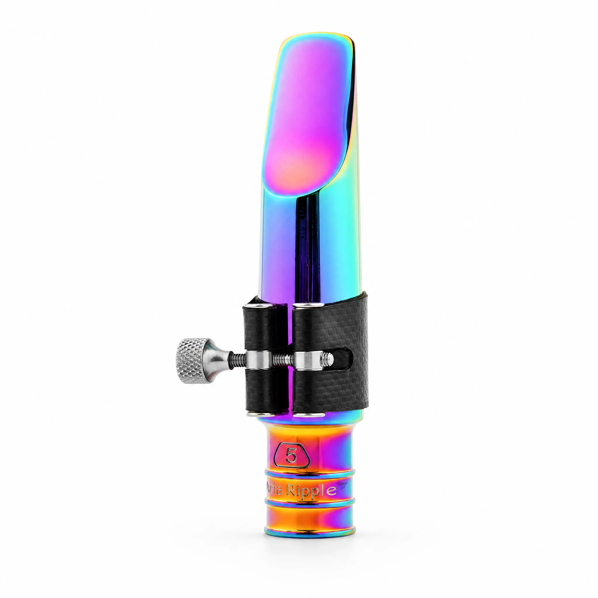 JOYLITE Tenor Saxophone Mouthpiece | Iridescent Rainbow Plated | Jazz & Pop Sax Parts | Sizes 5 6 7 8 | Factory Direct