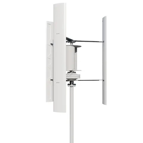 Gerador de turbinas eólicas com controlador mppt, baixo ruído, baixa velocidade do vento, gerador de moinho de vento para sistema híbrido de barco