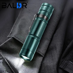 BALDR SC8 LED Flashlight 1000LM Tactical Flash Lights Portable Pen Clip Rechageable Super Bright Hiking Emergency Torch