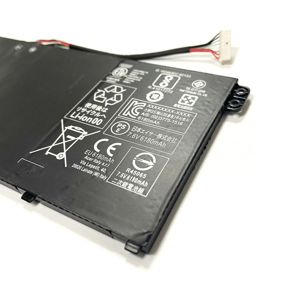 Imagem -03 - Bateria do Portátil Ac16b7k 7.6v 48wh para Ac16b7k Ac16b8k para Acer Aspire V5572 V5-573 V5-572 V5-573 15 Cb5151h