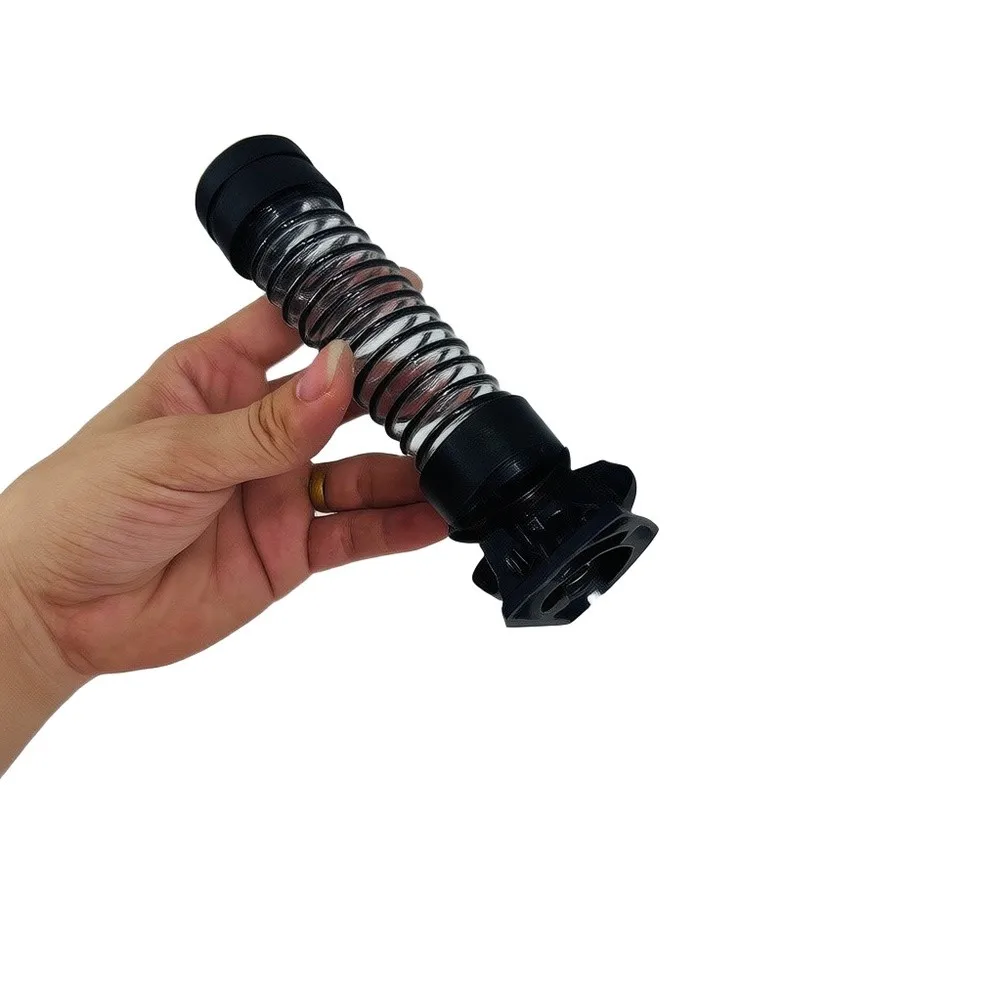 Vacuum Hose Dust Extraction Tube Black Sewage Hose Long-lasting Performance Seamless Connection For Home Cleaning