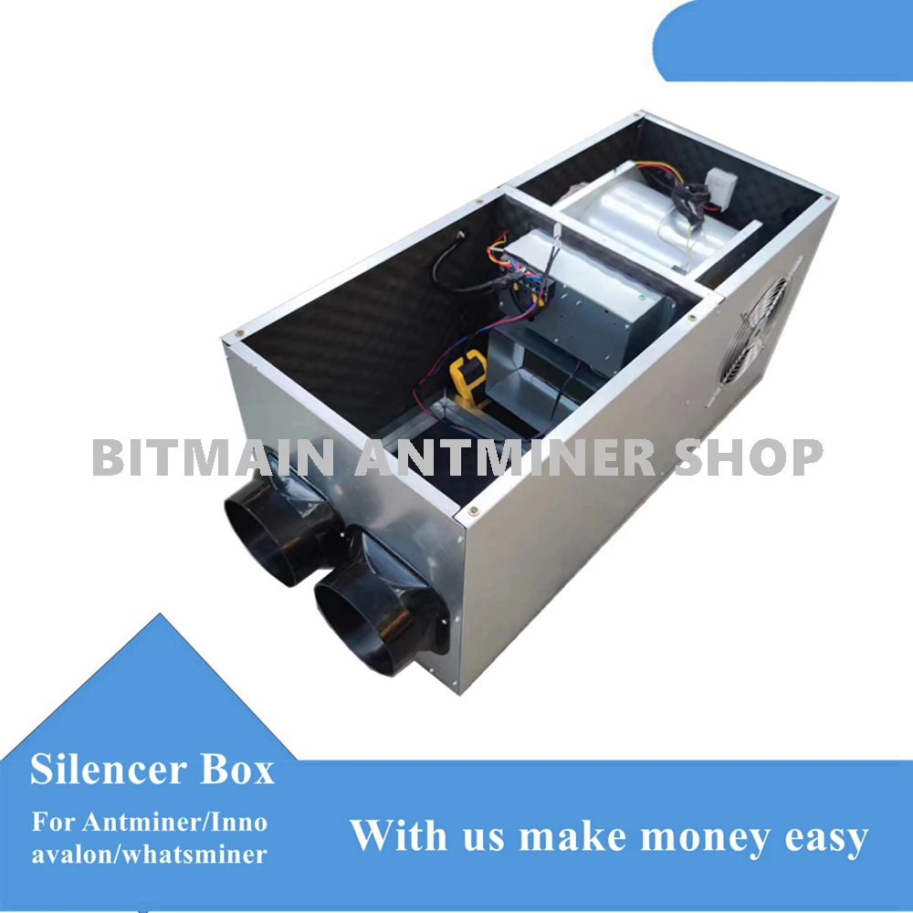 Miner Silencer Coling Fan For Mining Machines For Antminer L7/Z15/S19/KA3/K7/D9/E9/S19/A1246/A1346series With WIFI /LCD Optional