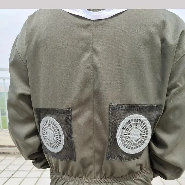 

Full Body Beekeeping Suit Beekeeper Clothing Equipment Honeybee Overalls Accessories Apiculture Costume Tools