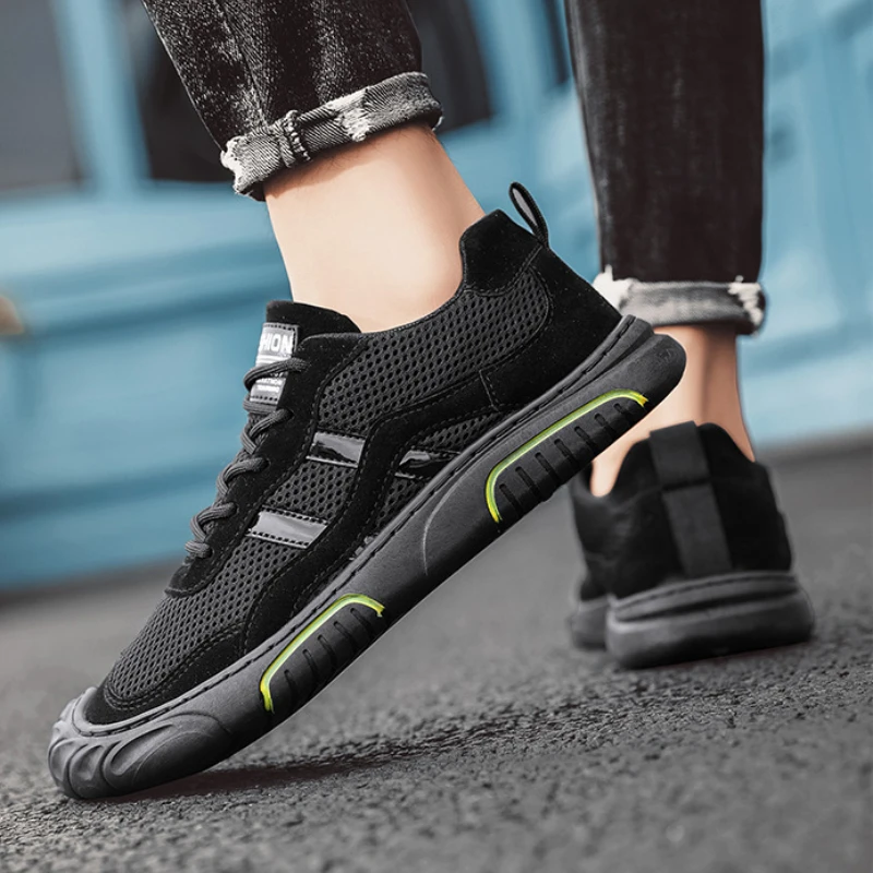 knit sports casual sneaker shoes for man non-leather casual shoes breathable man trainers designer shoes man