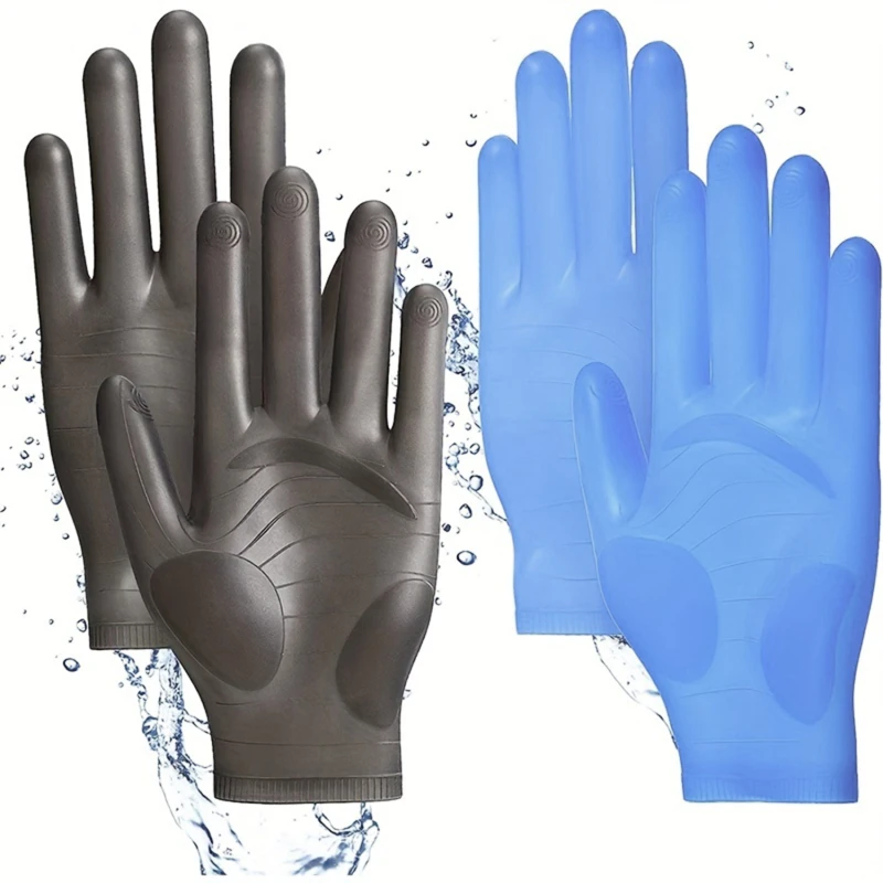 Multifunctional Silicone Gloves Household Dishwashing Gloves Women Washing Clothes Waterproof Reusable Glove