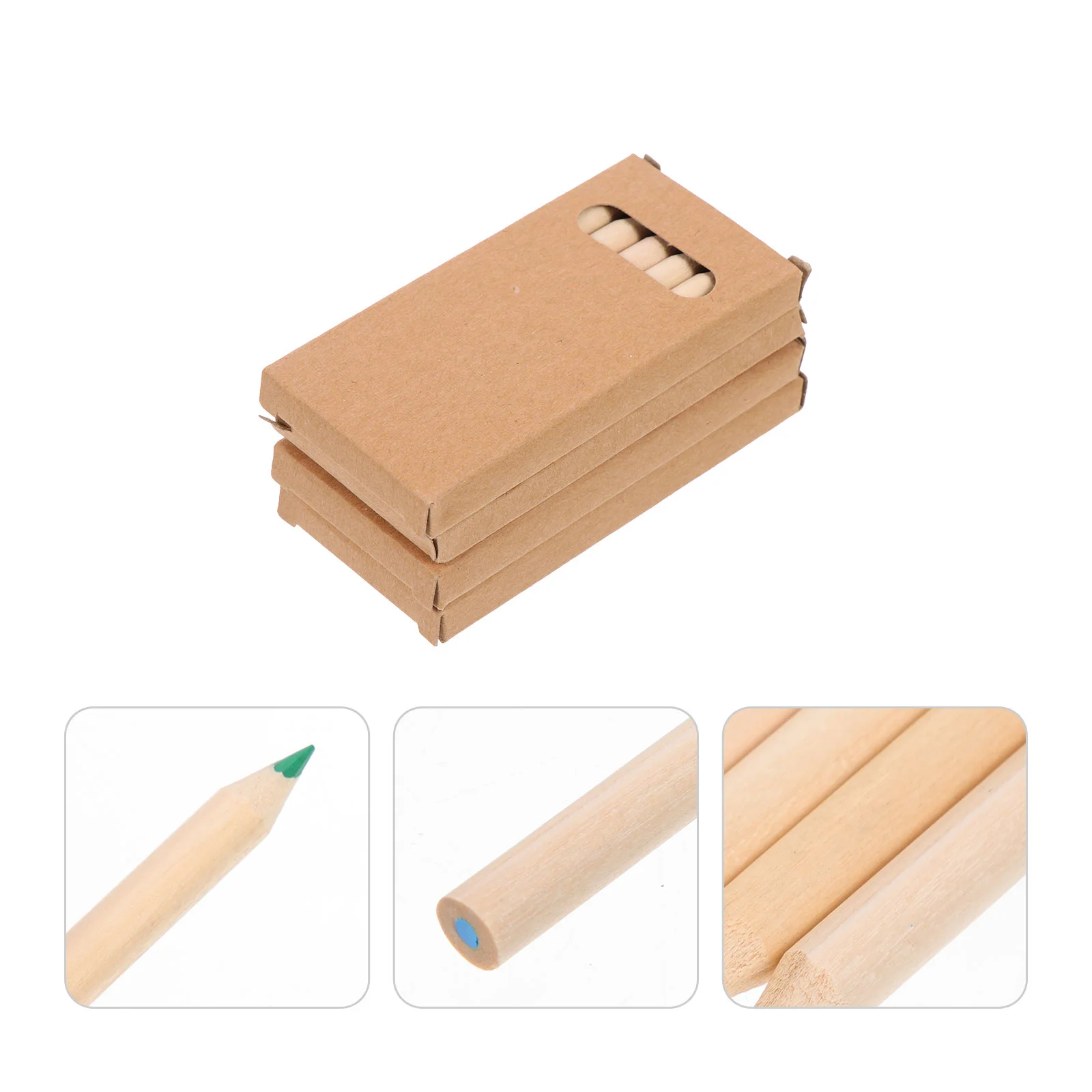 4 Boxes Multi-function Drawing Pencils Colored Lead Mini Graffiti Major Coloring