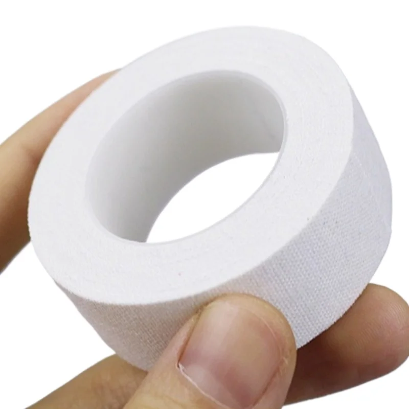 

1 шт. гипоаллергенная дышащая белая хлопковая чувствительная к давлению марлевая лента для пальцев, повязка на рану, ремень для галстука