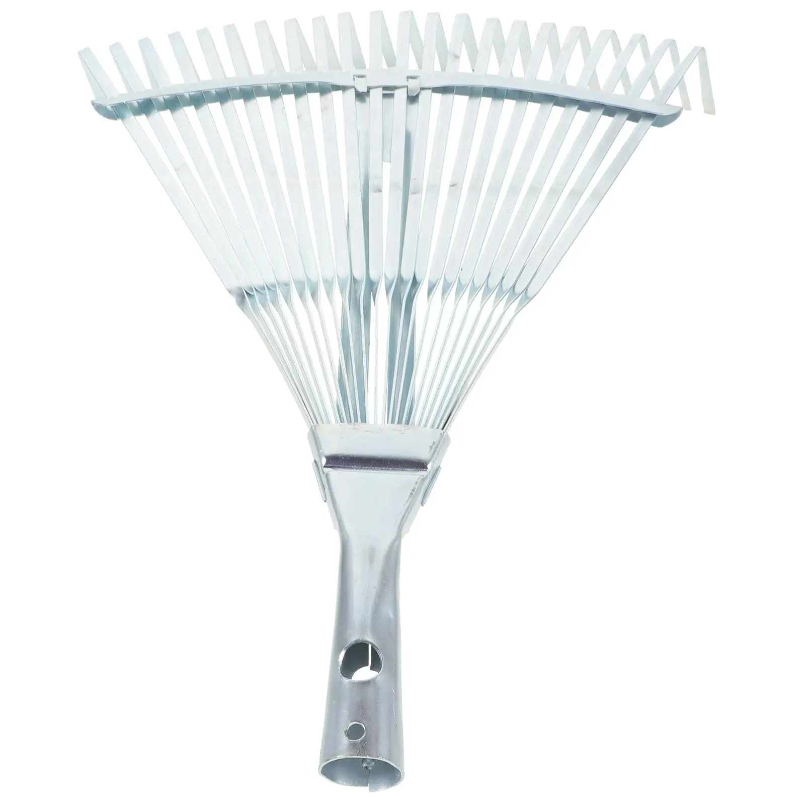 Leaf Scoops Garden Rake Handle Gardening Leaves Tiller High-carbon Steel for Lawn