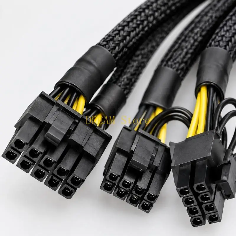 Internal GPU Power Cable with 10-Pin Input and Two 8-Pin Ends Maintenance Best Sale