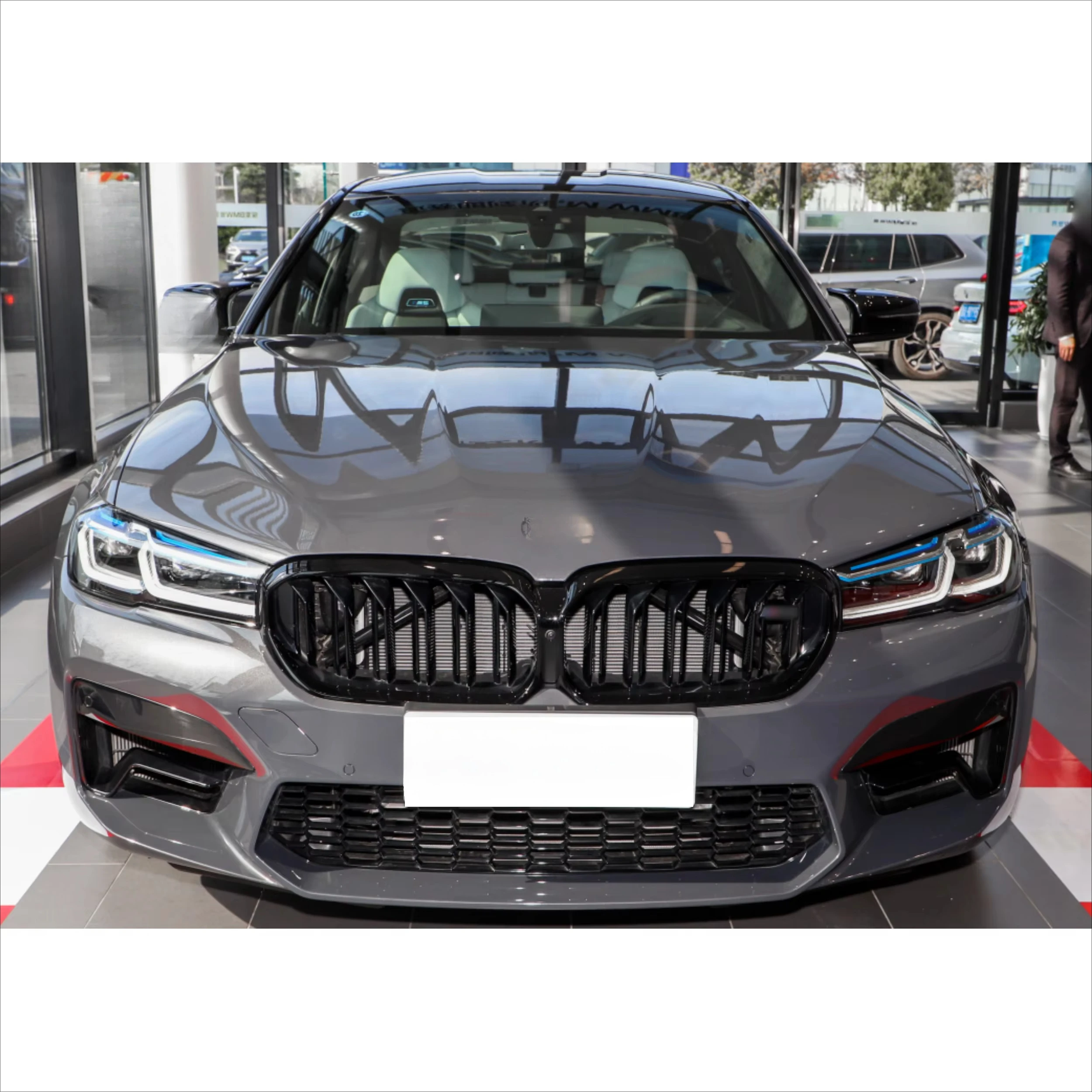 Suitable for F10 F18 11-17 to G30 G38 M5 Auto Body Systems Front Rear Bumper Grille Hood Fenders Lamps Side Skirts Tail Pipe