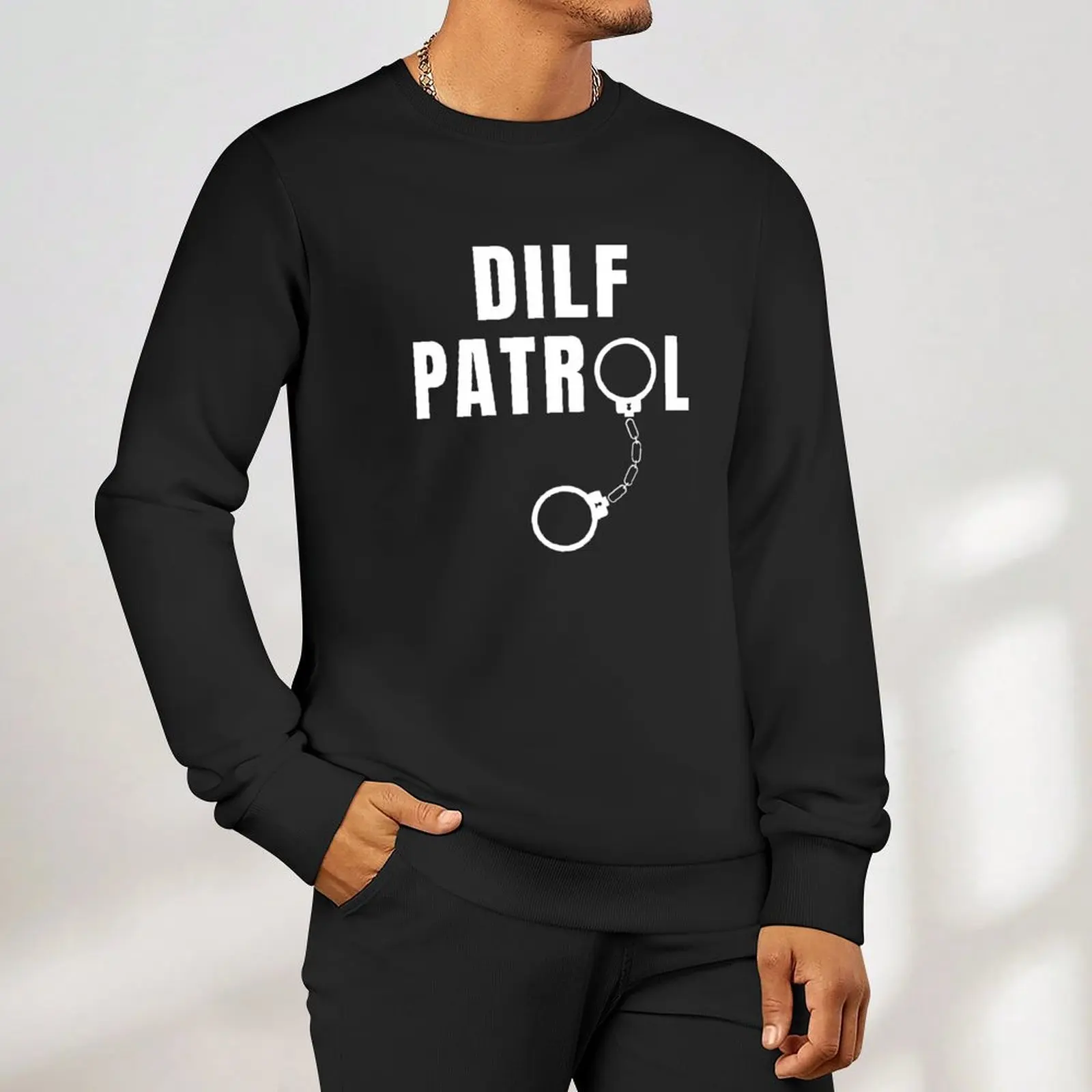Dilf patrol Pullover japanese style tracksuit men men's coat men's sweat-shirt winter man sweatshirt