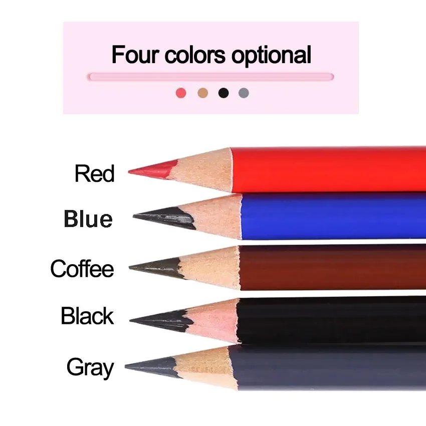 

1pcs Eyebrow Pencil Permanent Makeup Embroidery Tattoo Pen for Shaping Positioning Eyebrow Lines Waterproof Makeup Cosmetic Pen