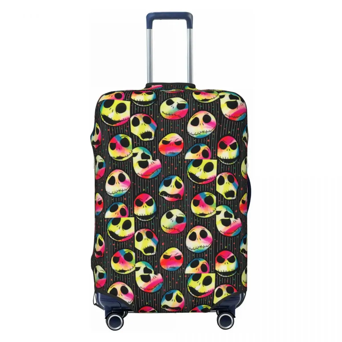 

Чехол для чемодана Custom N-Nightmares C-Christmas Comic, моющийся, для путешествий, на Хэллоуин, для чемоданов 18-32 дюймов