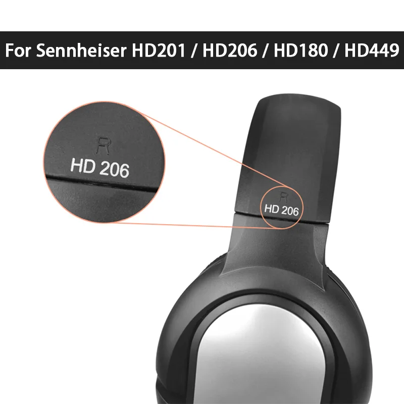 وسادات الأذن من كوتو لأجهزة Sennheiser HD201 وسادات الأذن HD206 وسائد HD180 HD449 سماعة الرأس قطع غيار وسادة من الفوم