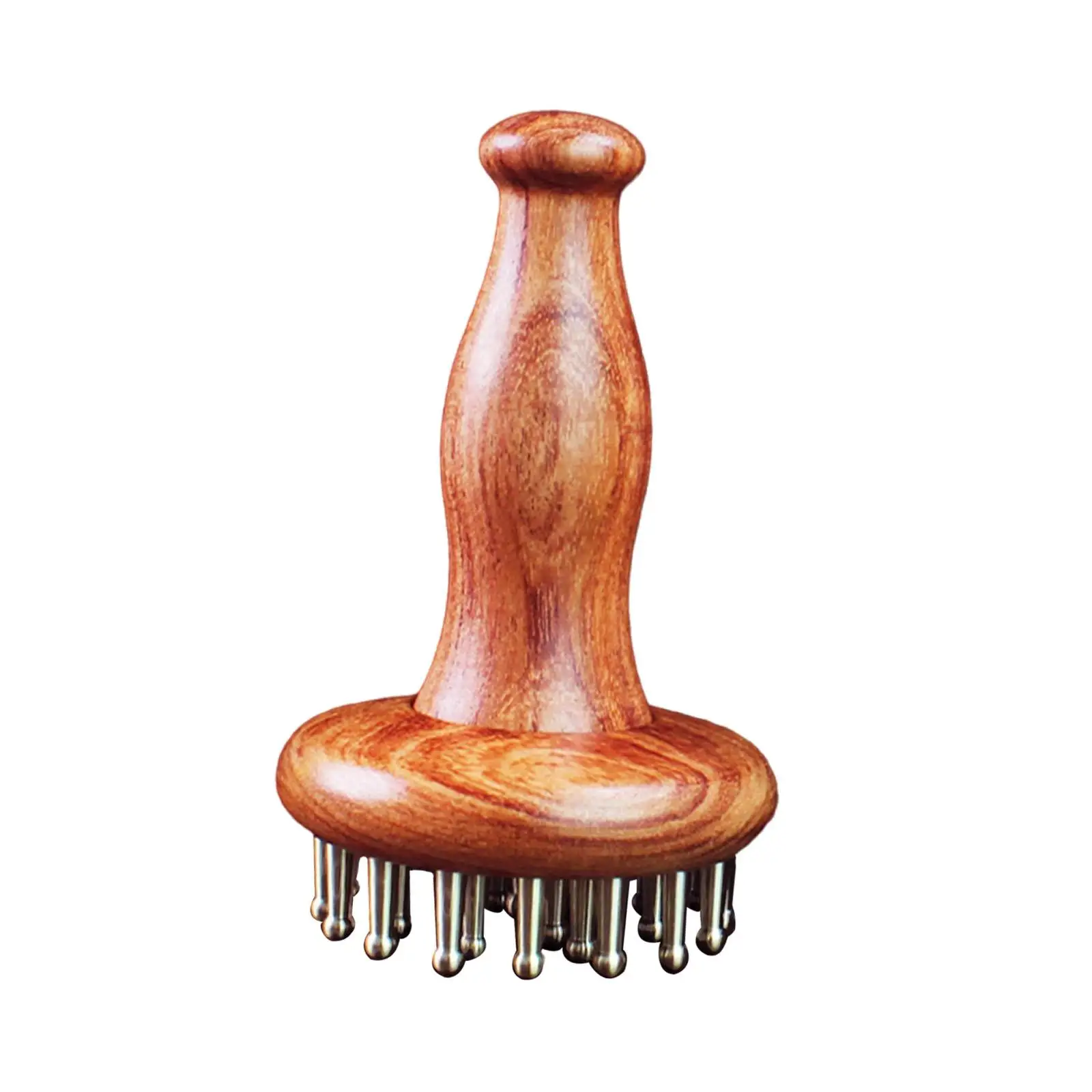 

Handheld Wooden Massager Multifunction Long Handle Massage Tool Supplies for Office Women Men Traveling Full Body Birthday